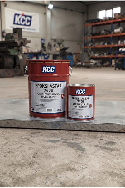 Kcc Paint KCC Epoksi Astar 7400 - Yüksek Performanslı EPOKSİ ASTAR 7.1 (24,5 KG + 3,5 KG)