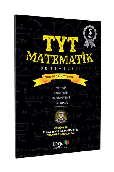 Toga Yayınları TYT Matematik Branş Denemeleri 5 Adet