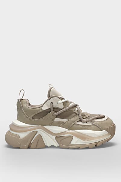 LUFIAN Kate Kadın Sneaker Ayakkabı Bej