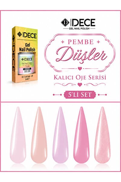 d dece Pembe Düşler Kalıcı Oje Serisi