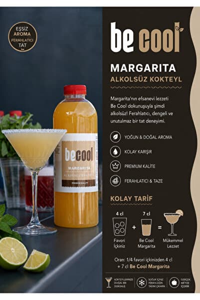 BE COOL Margarita Kokteyl Mix 1 Litre