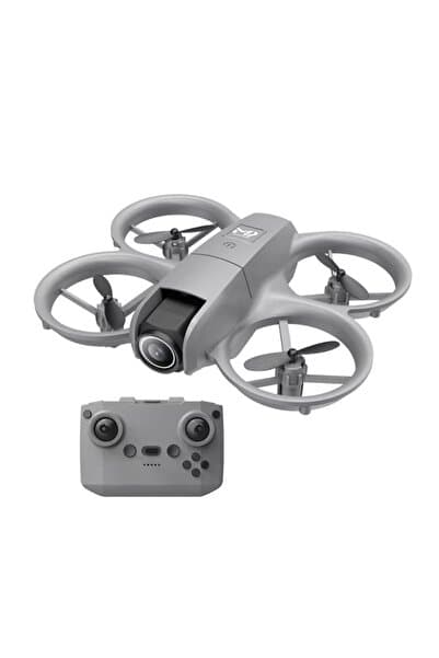 alphastore M9 Çift Bataryalı Drone - 4K HD Çift Kamera Koruyucu Kafesli Çantalı Katlanabilir Mini Dron(Taşıma Çantalı)