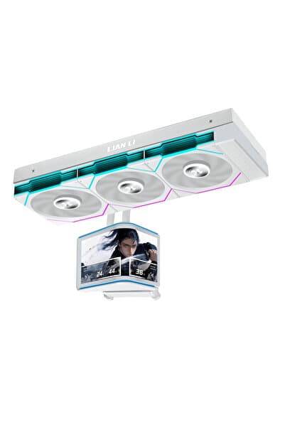 Lian Li HydroShift II OLED Curved 360TL 360mm Beyaz Sıvı Soğutucu (G89.GHS2OLDC36TW.00)