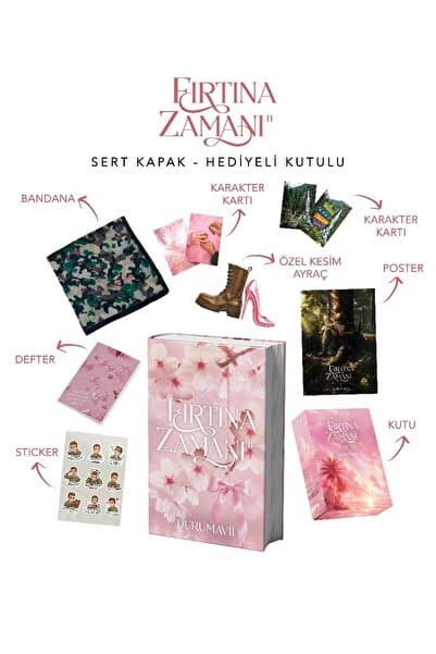 Genel Markalar Fırtına Zamanı 2 - (Kutulu Set) - Bandana Hediyeli