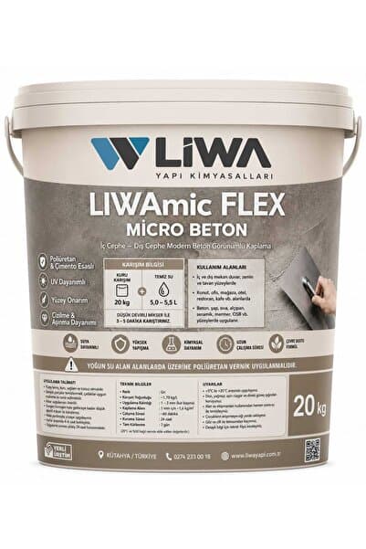 liwa yapı kimyasalları Liwamix Flex MİCROBETON