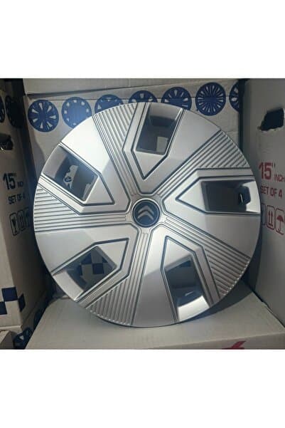 Universal 14 inç Citroen C-Elysee / C1 / C2 / C3 / Xsara / Berlingo Uyumlu Jant Kapağı 4'lü Takım Amblem Hediyeli