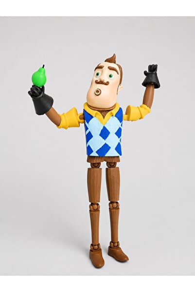 Rüzgar Tasarım Hello Neighbor Kazım Usta Osman Tuş Armut Piş Ağzıma Düş Karakteri Eklemleri Hareketli Dummy T13 Armut Hediyeli