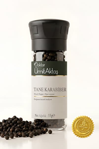 Dr. Ümit Aktaş Değirmenli Tane Karabiber 55 gr