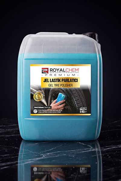 ROYALCHEM CAR CARE PRODUCTION 5 KG Premium Jel Lastik Parlatıcı Koruyucu