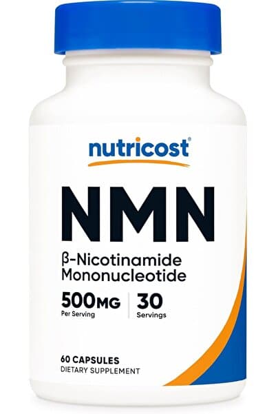 Nutricost NMN, 60 Capsules (250 mg per Capsule) Usa Menşeii
