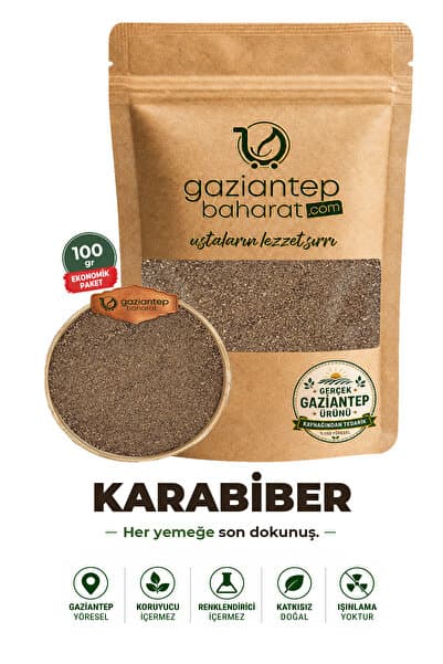 Gaziantep Baharat Karabiber Öğütülmüş 100 gr