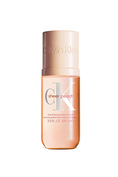 Calvin Klein Sheer Peach Hair&Body Perfume Mist 100 ML - Parfümlü Saç ve Vücut Spreyi