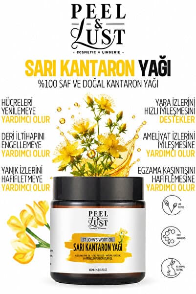 PEEL & LUST Sarı Kantoran İlaveli Krem , Sarı Kantoran Yağı Içerikli Çatlak Önlemeye Yardımcı Krem