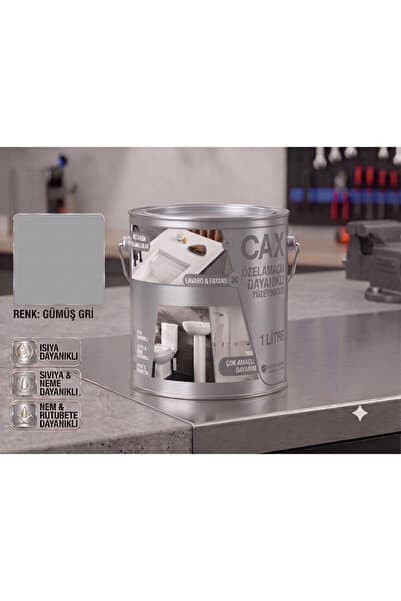 caxcolors CAX Dayanıklı Özel Yüzey Boyası 1 L - Su , Nem ve Isı Dayanımlı Fayans & Lavabo Boyası