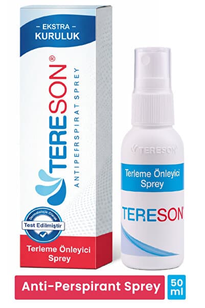 Tereson El,ayak, Koltuk Altı Terleme Önleyici Ve Ter Kokusuna Karşı Koruma Antiperspirant Sprey 50 ml