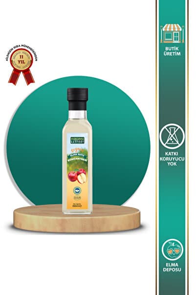 Makarna Lütfen Organik Elma Suyu Konsantresi (250 ml)