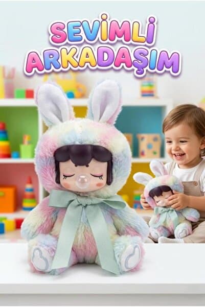 Tıfıl Toys Nansi Figür Bebek - 17 cm Emzikli Sevimli Arkadaşım Peluş Kostümlü Oyuncak Bebek