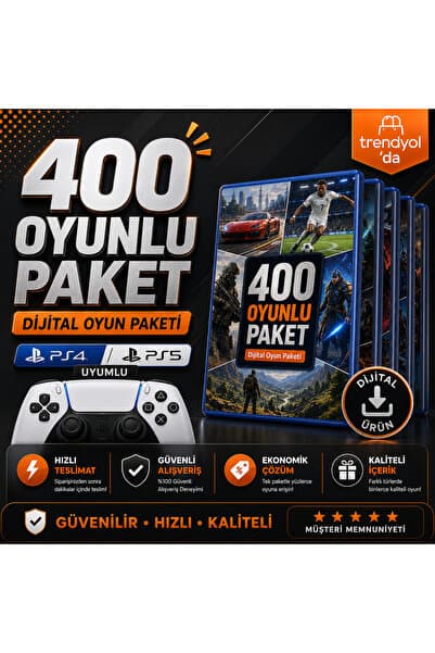 Genel Markalar 400 Oyunlu Premium Dijital Oyun Paketi | PS4 & PS5 Uyumlu