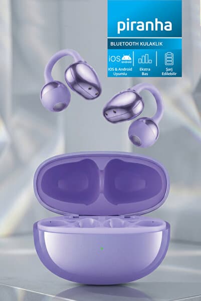 Piranha 9991PU Kablosuz TWS Bluetooth Kulak İçi Kulaklık | Mikrofon | Sesli Arama | Şarjlı | Ekstra Bass