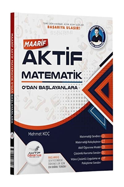 Aktif Öğrenme Yayınları Aktif Öğrenme TYT Maarif Aktif Matematik 0 dan Başlayanlara 2028