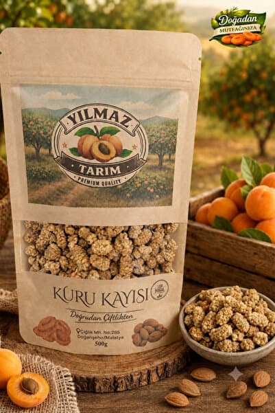 YILMAZ TARIM ORGANİK Beyaz Dut Kurusu - Doğal Katkısız 100 Gr - (Pestisit Analizli)