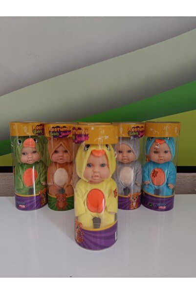 Vovo Store Renkli Kostümlü JR Bebek Oyuncak