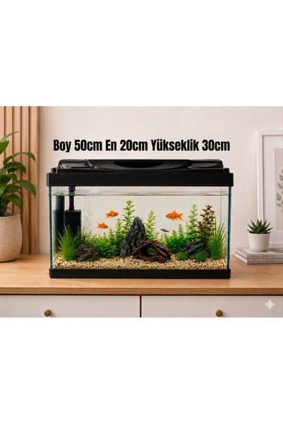 PKR PREMİUM AKVARYUM 50 cm 30 litre