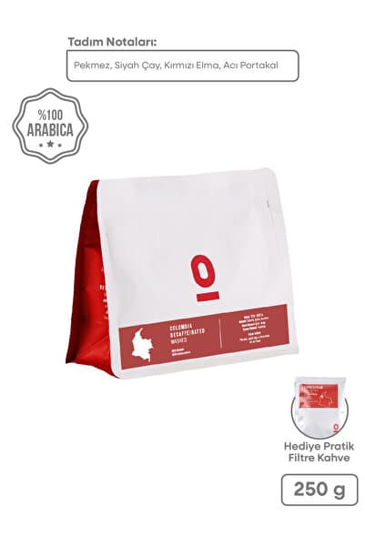 Espressolab Colombia Excelso Decaffeinated 250 G – Kafeinsiz Yüksek Kaliteli Kolombiya Kahvesi