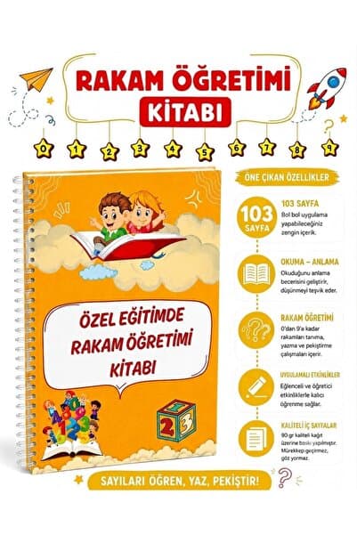 Serengeti RAKAM ÖĞRETİMİ KİTABI ( ÖZEL EĞİTİM/REHABİLİTASYON)
