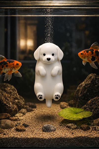MD×JUA Akvaryum Hava Taşı • Köpek Hava Taşı • MiniBoy