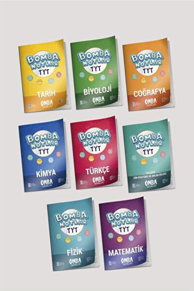 Omba Yayınları TYT Hızlandırılmış Konu Bitirme Fasikülleri