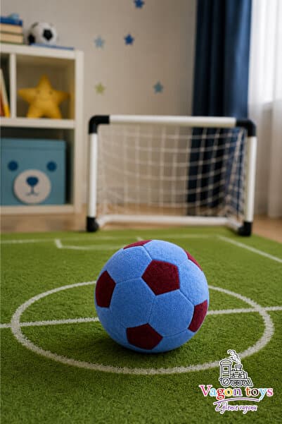 vagontoys Peluş Futbol Topu Oyuncak Yastık 17 cm