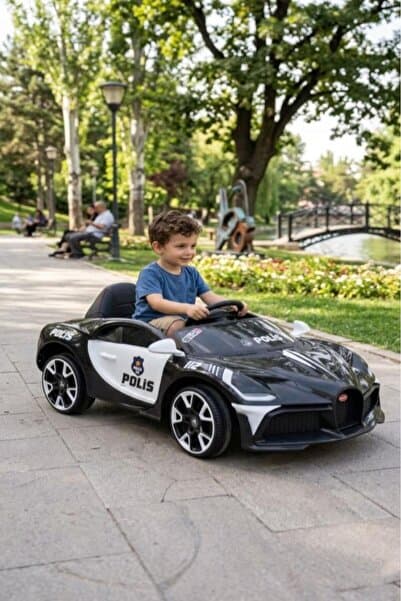 Tıfıl Toys Polis Style 4x2 12V Akülü Uzaktan Kumandalı Emniyet Kemerli 4x Süspansiyonlu Çocuk Akülü Araba