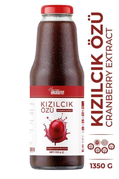 HAVRAN KOCASEYİT Tane Parçacıklı Kızılcık Özü 1350 g