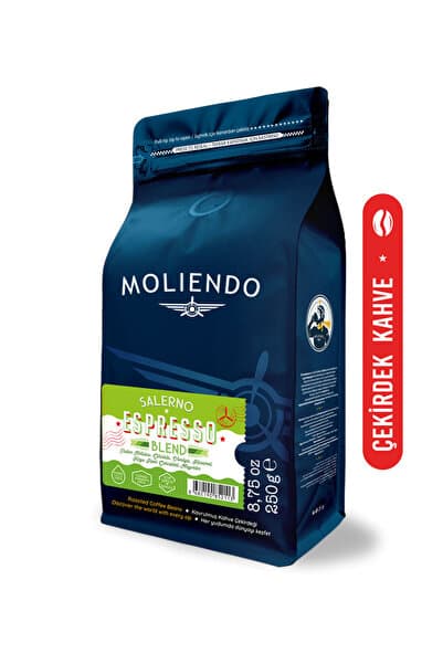 Moliendo Salerno Espresso Blend Kahve (Çekirdek Kahve) 250 g