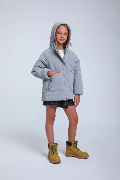 HAUSEkids 8-14 Yaş Glacier Wintermute Kız Çocuk Mont-Gece Mavisi