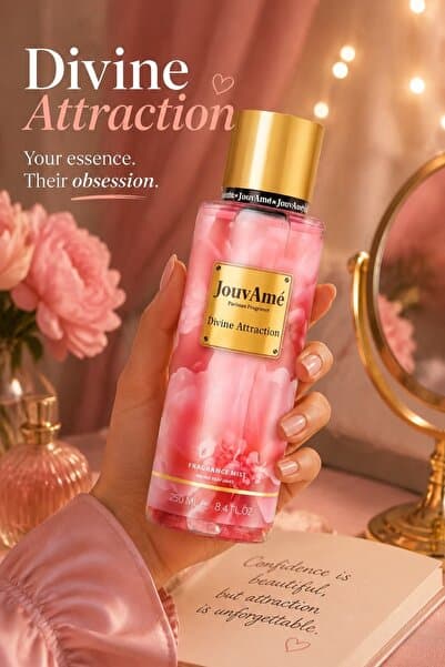 JOUVAME Divine Attraction Body Mist Women 250 ml / Kadın Vücut Parfümü