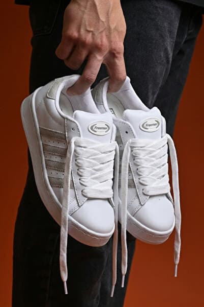 Freemax Dikişli Taban iç Tabanlık Garantili Sneaker Spor Ayakkabı Cmp88 Beyaz Buz