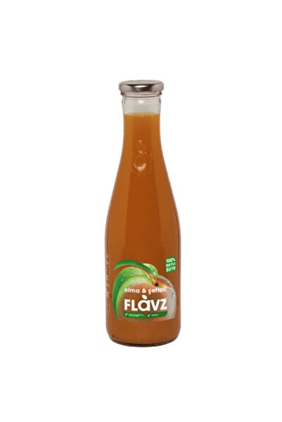 FLAVZ %100 ELMA & ŞEFTALİ SUYU 640 ml
