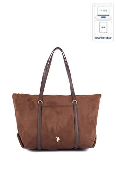 U.S. Polo Assn. Kahve Kadın Omuz Çantası Us26310 Online Exclusive