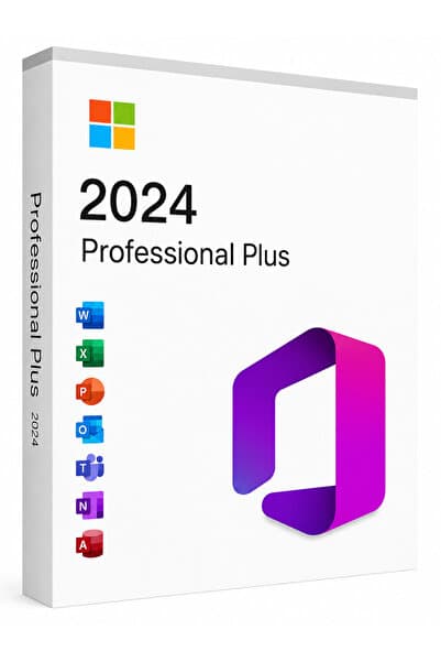 Softwear Office2024 Professional Plus Dijital Lisans Anahtarı Kalıcı Key & Windows11 Pro Dijital Lisans Anahtarı Kalıcı Key 32&64 Bit Ömür Boyu Kullanım