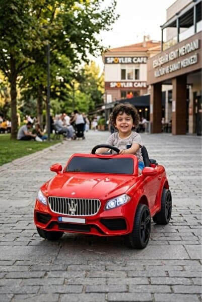 Tıfıl Toys Massimo GT 4x2 12V Uzaktan Kumandalı Led Farlı 2x Arka Süspansiyonlu Kemerli Çocuk Akülü Araba