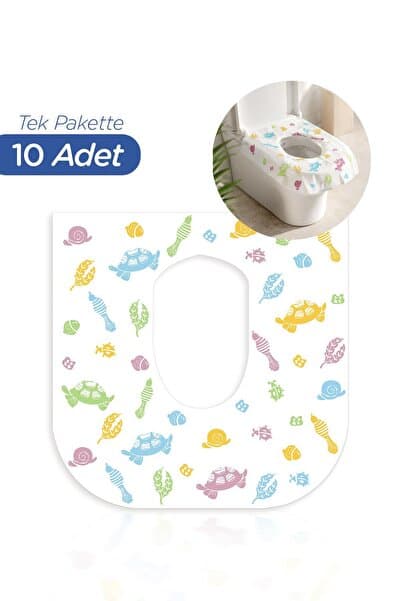Wee Baby Kullan At Hijyenik Bebek Klozet Örtüsü Tek Kullanımlık 10'lu