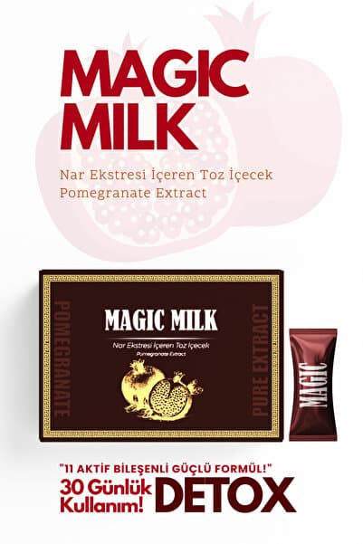 Magic Nar Ekstresi İçeren İçecek Tozu 1 Aylık