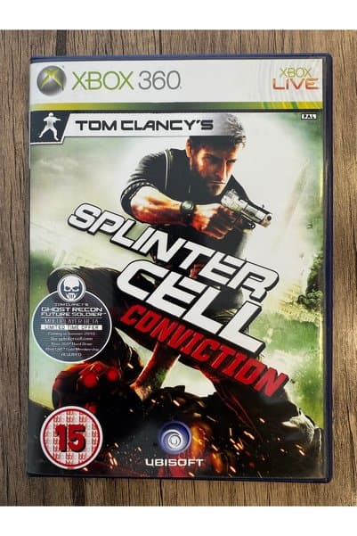 EA xbox 360 splinter cell conviction orjinal oyun
