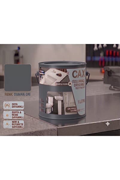 caxcolors Dayanıklı Özel Yüzey Boyası 1 L - Su , Nem ve Isı Dayanımlı Fayans & Lavabo Boyası