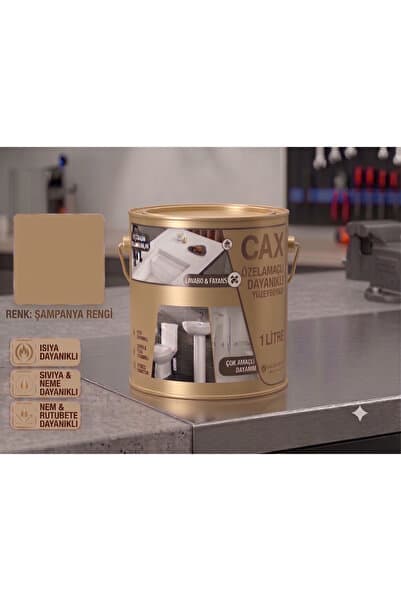 caxcolors CAX Dayanıklı Özel Yüzey Boyası 1 L - Su , Nem ve Isı Dayanımlı Fayans & Lavabo Boyası