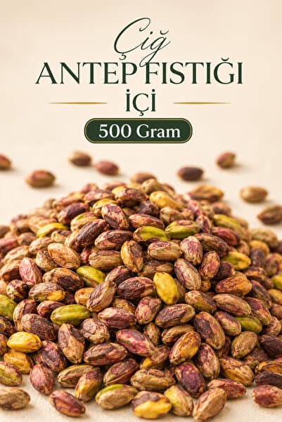 ÜLKÜ KURUYEMİŞ (500 GR) Çiğ Antep Fıstığı İçi Hediyelik Atıştırmalık - 1. Sınıf Premium Kalite
