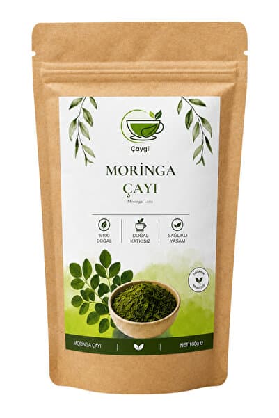 Çaygil %100 Doğal Moringa Yaprağı Tozu 100 Gr | Katkısız
