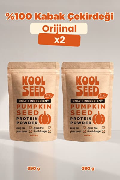 Koolseed Nutrition Orijinal – %100 Kabak Çekirdeği Protein Tozu x2